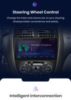 Junsun Android 13 Radio Para Peugeot 206 206CC 206SW 2001 2002 2003 2004 2005 2006 2007 2008 DSP Navegación GPS Reproductor Multimedia 2 DIN Inalámbrico CarPlay Android Auto Radio - details 10