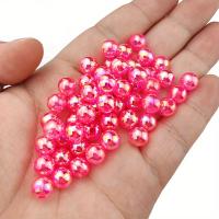 100pcs Perlas De Acrílico Imitación Con Agujero 6/8/10mm Colores Aleatorios AB Para DIY Joyería Hecha a Mano - details 6