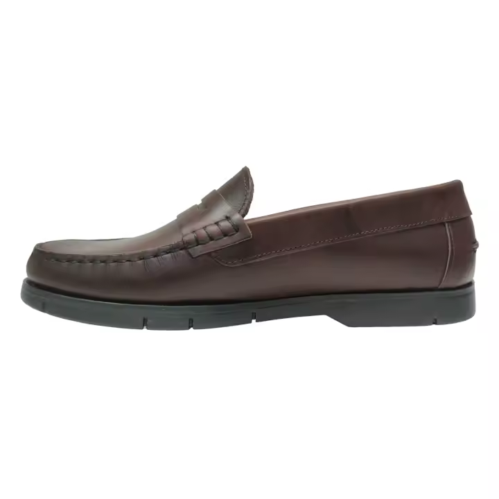 Náutico sin Cordones | Mocasín Deportivo Sport Casual |Mocasin Antifaz |Zapatos en Piel para Hombre |Hechos en españa Keelan 3060 | Piso Cosido - 1