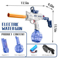 Potente Pistola De Agua Eléctrica Para Niños - Alta Capacidad, Más Fuerte Blaster De Agua Para Piscinas, Playas, Summer Pool Beach Party Toys - details 4