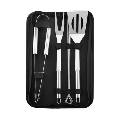 Juego De Herramientas De Barbacoa Y Horno De Acero Inoxidable With Bolsa De Almacenamiento Portátil Para Use Al Aire Libre Fácil De Limpieza - 1