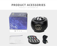 Lámpara Nocturna USB Con Proyector De Cielo Estrellado Y Sonido Bluetooth Controlado Decoración De Habitación RGB Para Juego WUZSTAR - details 13