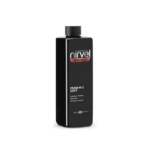 Permanente Nirvel N2 Suave para Cabellos Sensibles y Coloreados con Rizos Elásticos y Cabello Saludable - 1