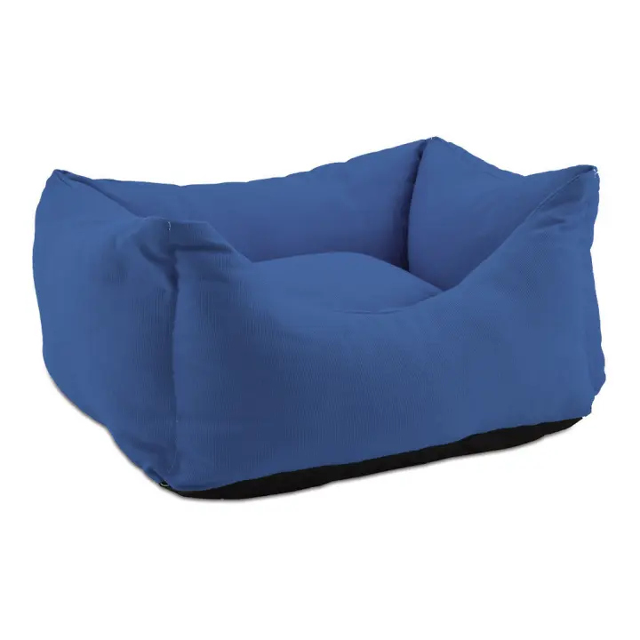 cuna cuadrada colores variados (rojo/azul)  59x50x20cm nayeco - 1
