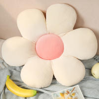 Cojín De Relleno De Algodón PP En Forma De Flor Con 6 Pétalos 35/45cm Decoración Girly Para Habitación Cojín De Silla Para Dormitorio En Color Rosa - details 7