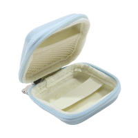 Estuche Portátil De Cuero Para Almacenamiento Mini Casco Rígido Para Gadgets Digitales Organizador De Cables Y USB Estuche Para Auriculares Y Cargadores - details 11