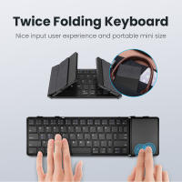 Teclado Bluetooth Plegable Recargable Jomaa Con Touchpad Para Tablet iPad Soporte De Lenguajes Hebreo Coreano Ruso Compatible Con Laptop Y Tablet - details 8