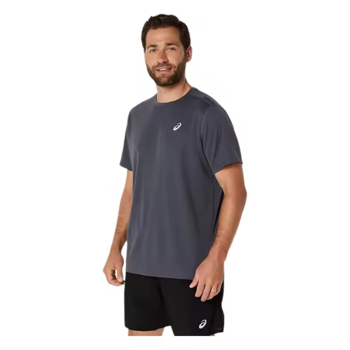 Camiseta Asics Core Ss Top Gris 2011D221-020 Running - 1