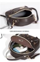 Nueva Mochila Casual De Flor Para Mujer 2023 Estilo Coreano Bolso De Hombro Pequeño Para Uso Diario Material PU Con Lining De Poliéster - details 7