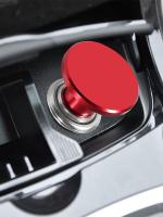Botón De No Fumar Para Coche Encendedor De Cigarrillos De Aluminio Anodizado Y Hierro 12 Voltios Reemplazo Para La Mayoría De Los Vehículos - details 1