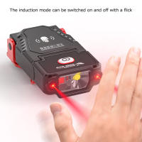 Linterna De Buzón LED Recargable Con Sensor De Movimiento Luz De Cabeza Super Brillante Para Pesca Y Camping Con Ángulo Ajustable - details 0