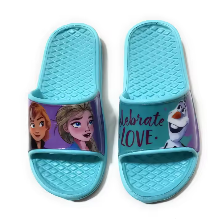 Chanclas Frozen Disney para Niñas | Chanclas Disney Frozen Elsa Anna Olaf | Chanclas Frozen Disney Antideslizantes | Chanclas Frozen Cómodas para Playa, Piscina o Gimnasio - 1
