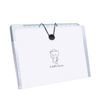 Caja De Almacenamiento De Carpetas A4 Estilo Insert Transparente Herramienta De Organización Y Clasificación De Pruebas Y Libros De Datos - details 5