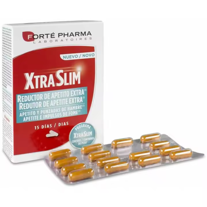 Forté Pharma Xtraslim Reductor De Apetito 60 Cápsulas - 1