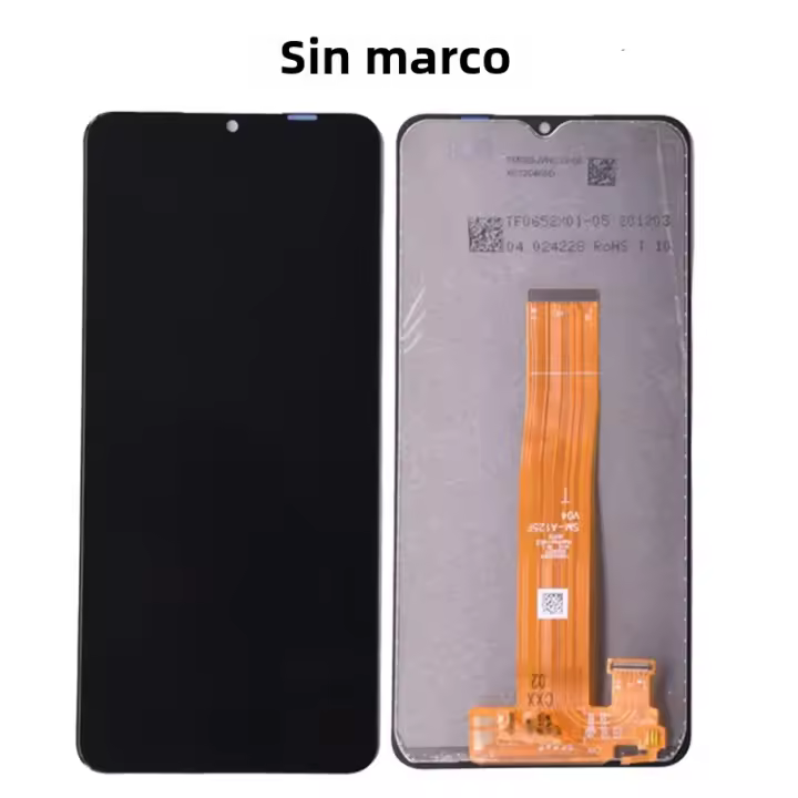 Pantalla LCD De 6.5" Para Samsung A12 Con Marco Y Pantalla Táctil Digitizer Para SM-A125F A125F/DS Material IPS Resolución 1920x1080 - 1