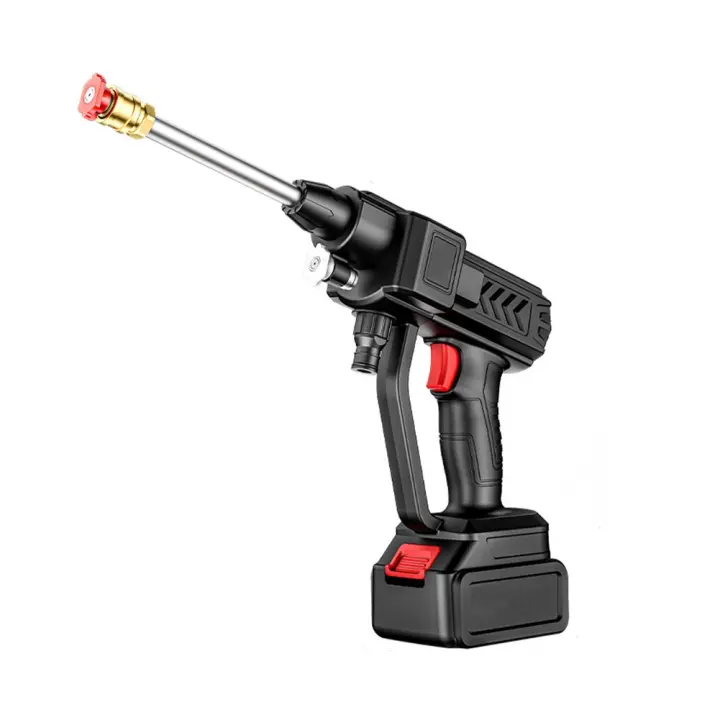 Limpiador de coches inalámbrico de alta presión, 30 bar, 700 W, 48 V, pistola de agua para batería Makita de 18 V + 1 batería - 1