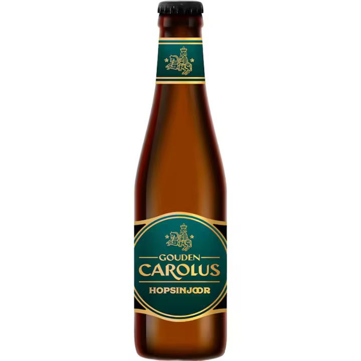 6 uds x Carolus Hopsinjoor 33Cl cerveza belga rubia con cuatro tipos de lúpulo diferentes - 1