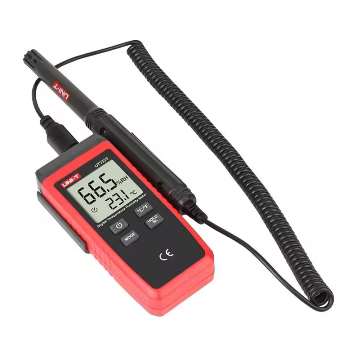 Uni-T UNI-T Medidor Digital de Temperatura y Humedad Termohigrómetro Preciso y Compacto - 1
