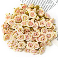 20/50Pcs Rosas Artificiales 2CM Flores Falsas Para Decoración De Hogar Jardín Bodas DIY Scrapbook Guirnalda Regalo Accesorio - details 17