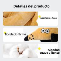 Juguete De Perro Creativo En Forma De Salchicha De 100CM Peluche Sonido Squeaky Juguete Masticable Para Dientes Juguete Interactivo Para Jugar - details 1