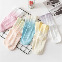 Calcetines De Yoga Para Mujer Con Tela De Algodón Y Silicona Antideslizante Media Cintura Para Fitness Y Saltos En Piso - details 3