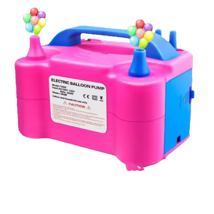 IPSDI Bomba eléctrica para globos, bomba de globos, bomba de globos, 2 modos de inflado, inflador de globos para decoración de cumpleaños, decoración de fiestas, decoración de Navidad - 1