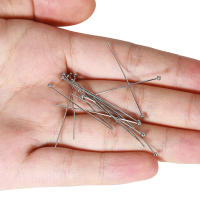 50pcs Pinzas De Acero Inoxidable Para Fabricación De Joyas Suministros De Metal De 0.5mm Para Manualidades Y Artesanía - details 2