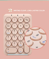 Teclado Numérico Inalámbrico BOW De 22 Teclas Recargable Bluetooth Con Capas De Teclas Redondas Para Portátil iPad Estilo Mini Ergonómico Sin Retroiluminación - details 5