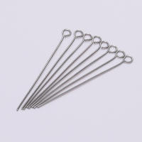 100pcs Alfileres De Ojo De Acero Inoxidable 15-70mm Para Conectores Y Accesorios De Joyería DIY Suministros De Colgantes - details 8