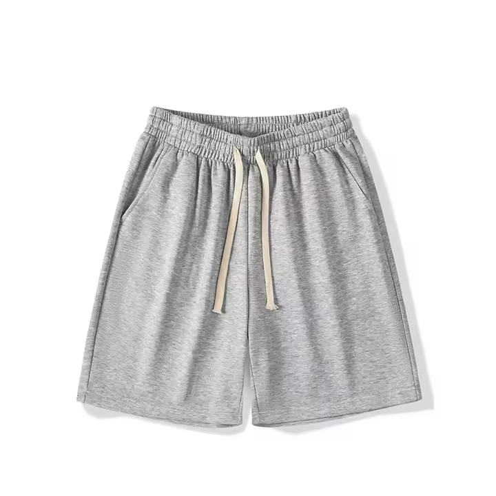 Shorts De Verano Para Hombre Casual Running Deporte Pantalones Cortos Sólidos Con Cordón Estilo Regular Secado Rápido Para Gimnasio - 1