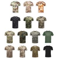 Camiseta de Camuflaje 3D para Hombre – Ropa Informal de Verano, Cuello Redondo, Manga Corta, Estilo Callejero, Talla Grande, Ideal para Deporte y Exterior - details 1