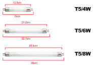 Lámpara Asesina De Mosquitos UV 365nm Tubo De Luz Ultravioleta Azul Para Trampa De Insectos Y Aves 4W 6W 8W 10W 15W T5 T8 Para El Hogar - details 0