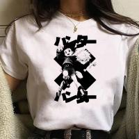 Camiseta De Verano Para Mujeres Kawaii Unisex Anime Hunter X Hunter Camiseta Gráfica De Dibujos Animados Cuello En V Tees Harajuku - details 5