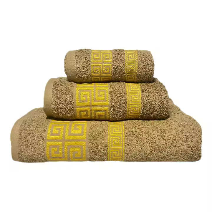 ILOVEHOME - Juego de Toallas de Baño 100% Algodón 450G - Set de 3 Piezas en Colores Variados , Incluye una toalla de tocador (30x50cm), una toalla de lavabo (50x100cm) y una toalla de sábana (100x150cm) - 1