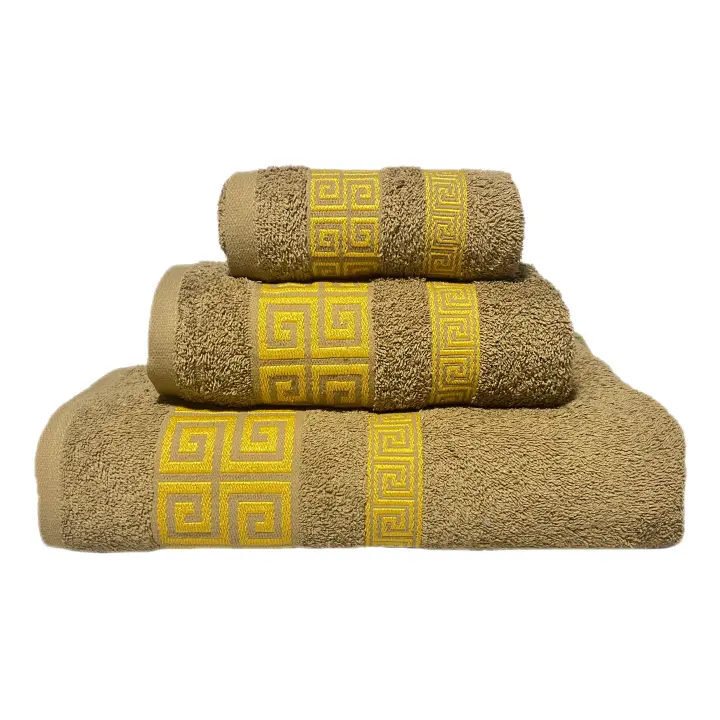 ILOVEHOME - Juego de Toallas de Baño 100% Algodón 450G - Set de 3 Piezas en Colores Variados , Incluye una toalla de tocador (30x50cm), una toalla de lavabo (50x100cm) y una toalla de sábana (100x150cm) - 1