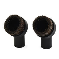 2pcs Cepillo De Pelo De Caballo Redondo Para Aspiradora Herramienta De Limpieza Partes De La Aspiradora Cepillo De Polvo Con Diámetro Interno De 32mm - details 29