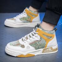 Zapatos De Correr Casuales Para Hombre Alta Top Breathable Comodidad Plataforma Ligera Zapatillas De Caminar Al Aire Libre Moda Verano Talla Verdadera Material Superior CANVAS Suela EVA Mesh - details 19