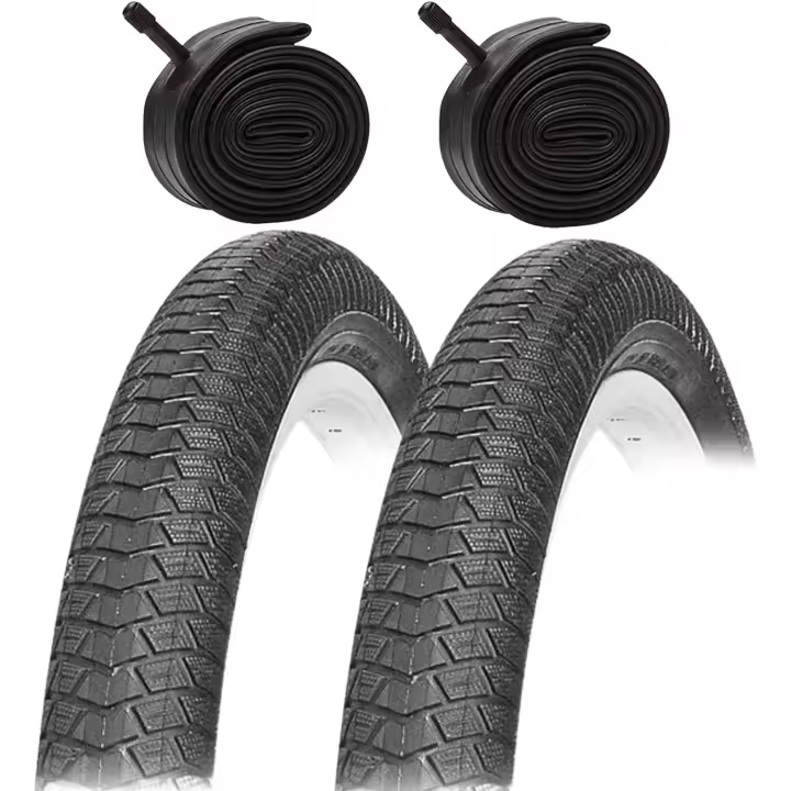 FIXPARTS CBB SHOP - Cubiertas BMX Freestyle Negras 20x2.25 (Pack 2) - 1