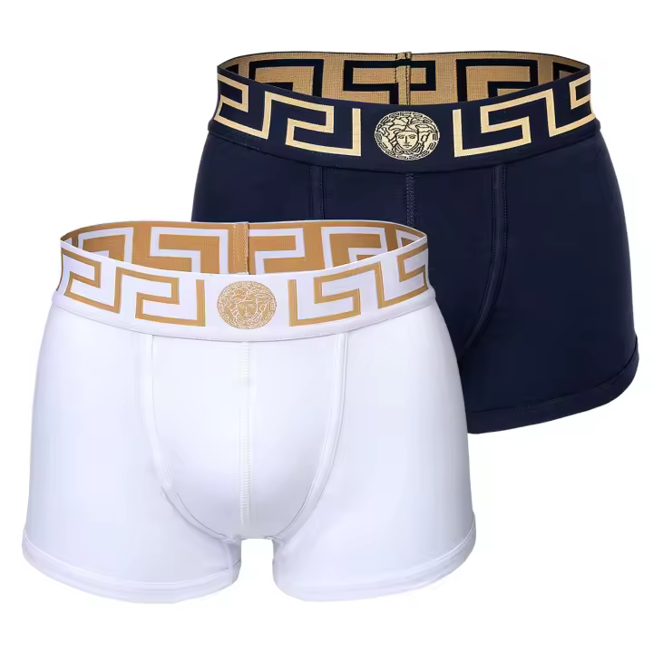 VERSACE Calzoncillos para hombre, pack de 2 - TOPEKA, Algodón elástico - 1
