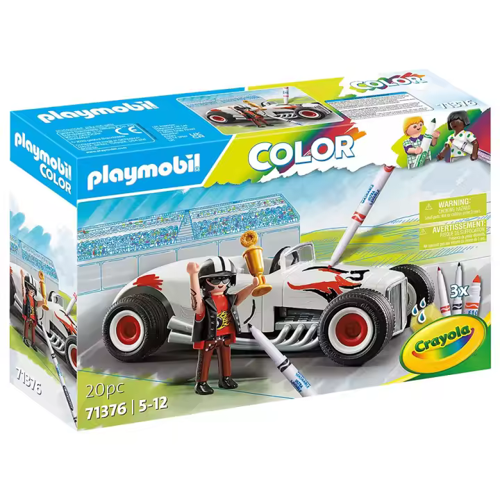 Playmobil Color  -  Coche de Carreras,  71376, Tienda con Licencia Oficial - 1