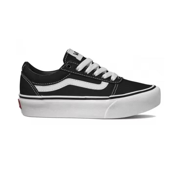 Zapatillas Mujer Vans Ward Platform Negro/blanco Vn0a4uuv1871 Zapatillas Mujer Vans - 1
