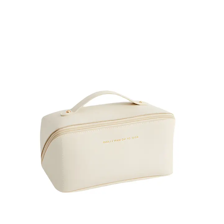 Bolsa de Maquillaje,Organizador De Maquillaje Para Mujer Estuche De Cosméticos De Lujo Bolsa De Almacenamiento Viaje Caja De Lady Zippered PU - 1