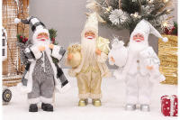 Decoración De Navidad Muñeco De Santa Claus De 30 Cm Para El Hogar Material Plástico Figura De Miniaturas Sin Personalizar - details 5