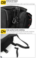 Bolsa De Moto Impermeable Para Navegación En Pantalla Táctil Almacenamiento Para Manillar Vespa 150 TMAX 530 560 GTS250 - details 6