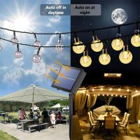 Nueva 2024 Cadena De Luces Solares Para Bollos De Burbujas Impermeable Para Camping Decoración De Navidad Exterior Luz De Ambiente Para Campamento - details 2