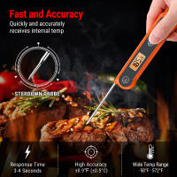 ThermoPro TP03H Termómetro Digital Para Cocinar BBQ Con Pantalla Retroiluminada Y Función De Bloqueo Impermeable Para Cocina - details 1