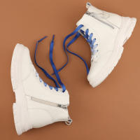 Alpargatas De Canvas Con Cordones De Color Gradiente Pequeños Algodón Mint Verde Y Blanco Para Niños Y Adultos - details 2