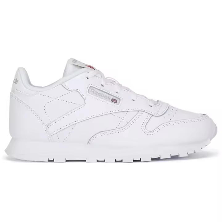 Zapatillas Reebok Classic Leather para niños unisex en color blanco - 1