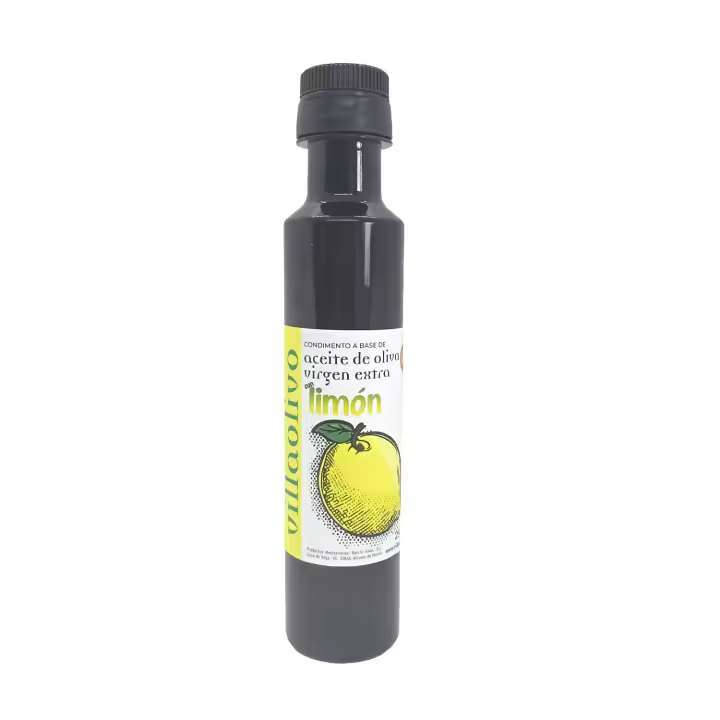Villaolivo - Condimento A Base De Aceite De Oliva Virgen Extra Con Limón 250ml - 1