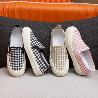 Zapatos Casuales Para Mujer De Primavera Y Otoño Moda Coreana Zapatos De Lona Cómodos Para Estudiantes Con Punta Redonda Y Antideslizante - details 5